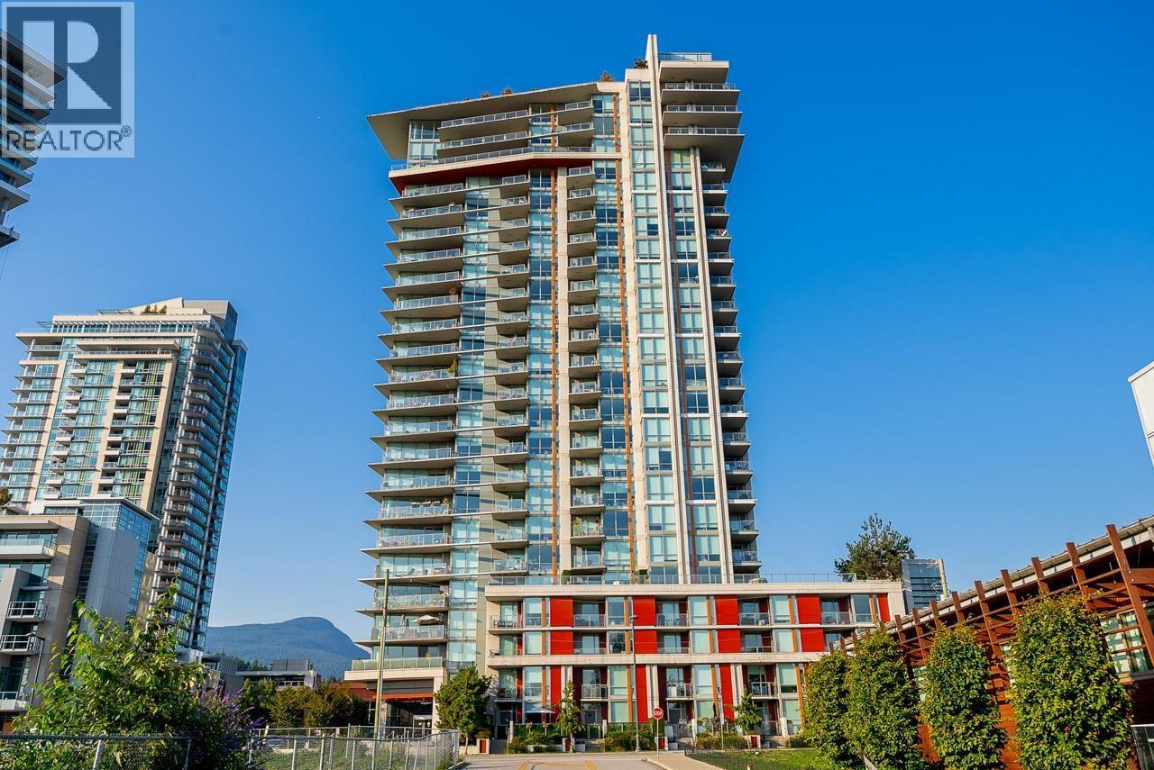 2106 1550 Fern Street, North Vancouver, BC - Outdoor With Balcony With Facade