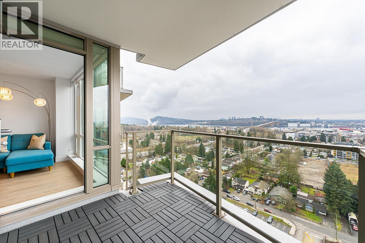 2106 1550 Fern Street, North Vancouver, BC - Outdoor With Balcony With View With Exterior