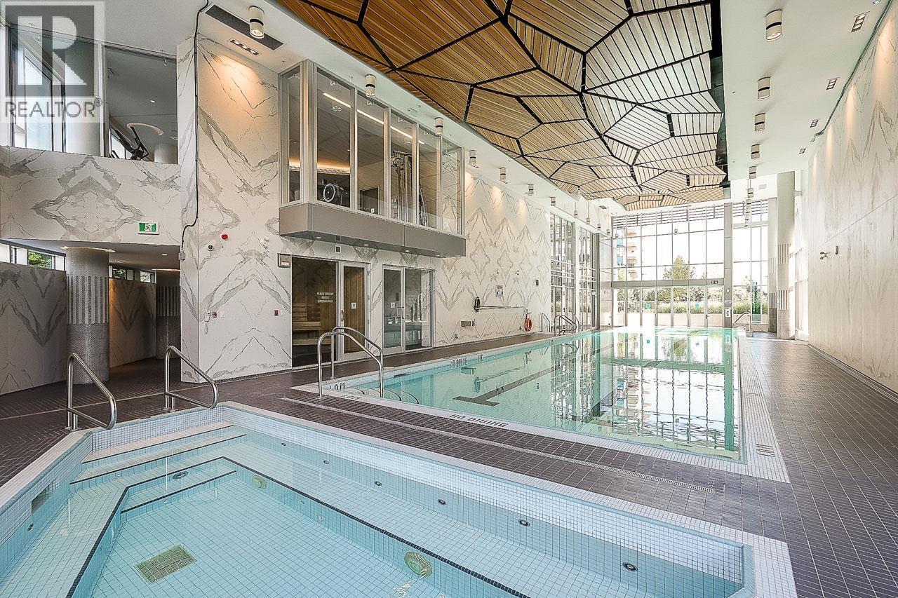 2106 1550 Fern Street, North Vancouver, BC - Indoor Photo Showing Other Room With In Ground Pool