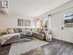 This 18' x 11' Living room is super bright -