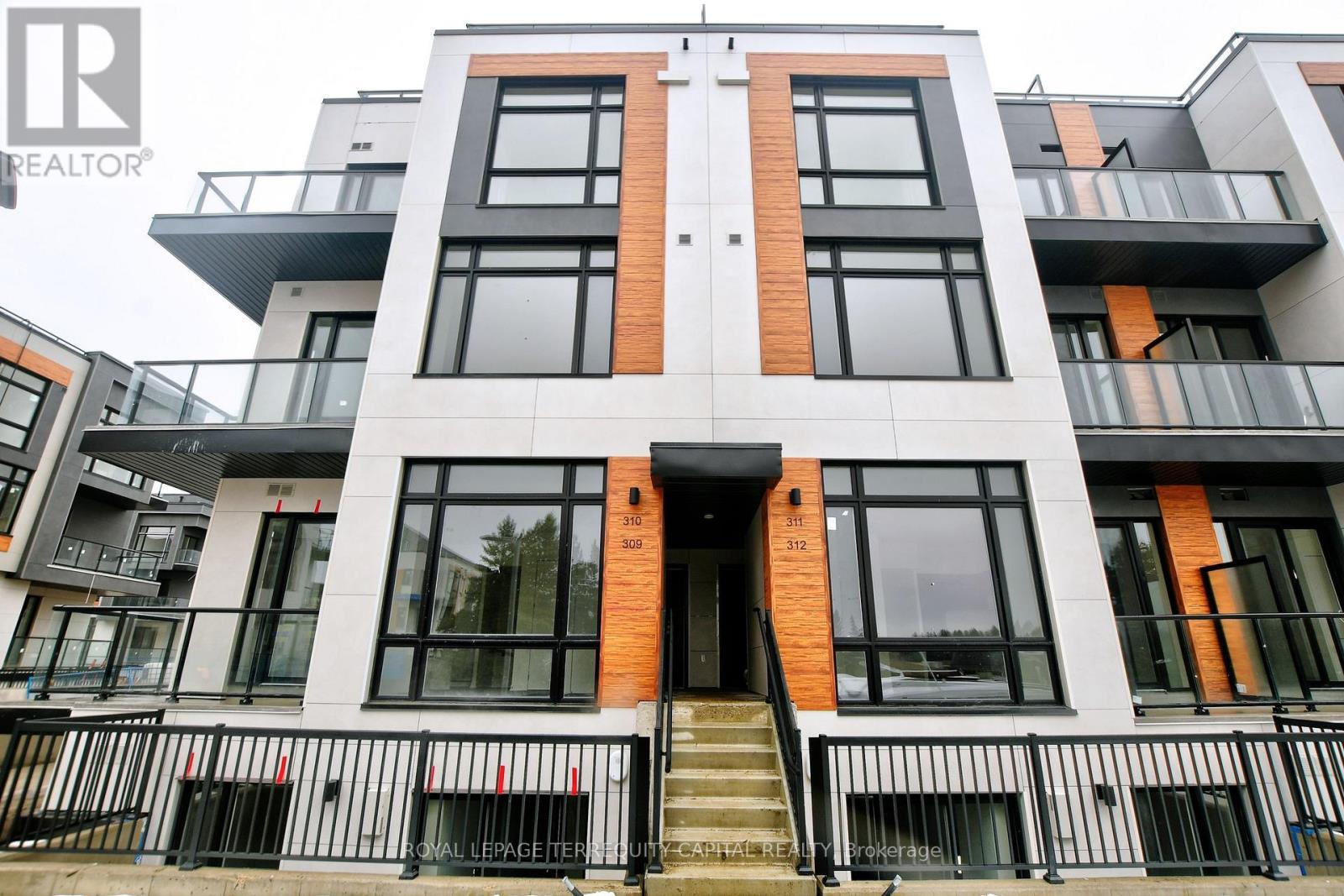 Th 309 - 6 Steckley House Lane, Richmond Hill, ON - Outdoor With Balcony With Facade