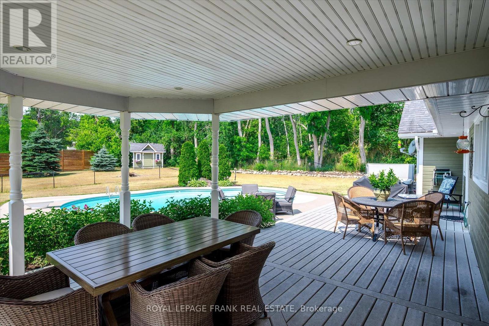 1898 Lakehurst Road, Trent Lakes, ON - Outdoor With In Ground Pool With Deck Patio Veranda With Exterior