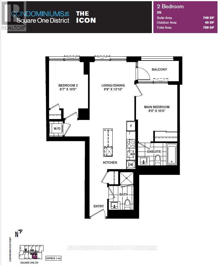 3405 - 395 Square One Drive, Mississauga, ON - Other
