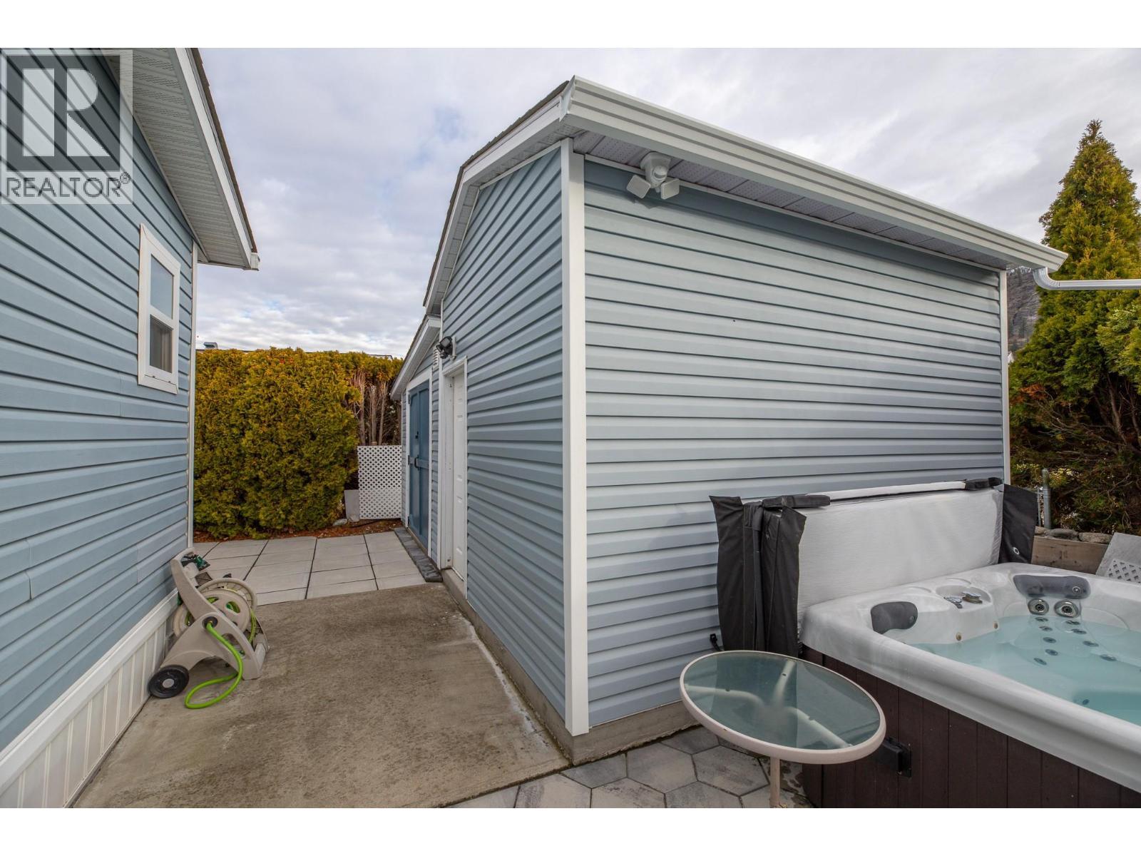 Bigger shed is 12x10 & insulated with drywall - 8598 Hwy 97 Unit# 50, Oliver, BC