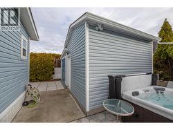 Bigger shed is 12x10 & insulated with drywall -