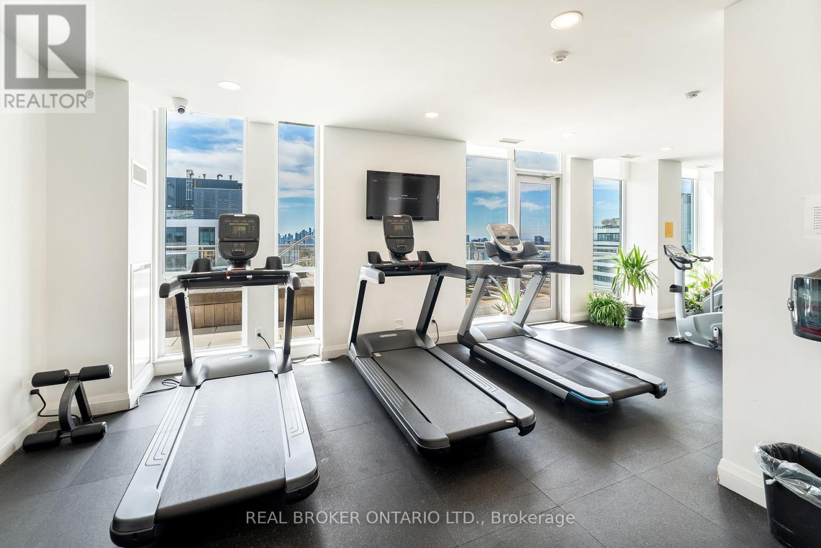 1509 - 83 Redpath Avenue, Toronto, ON - Indoor Photo Showing Gym Room