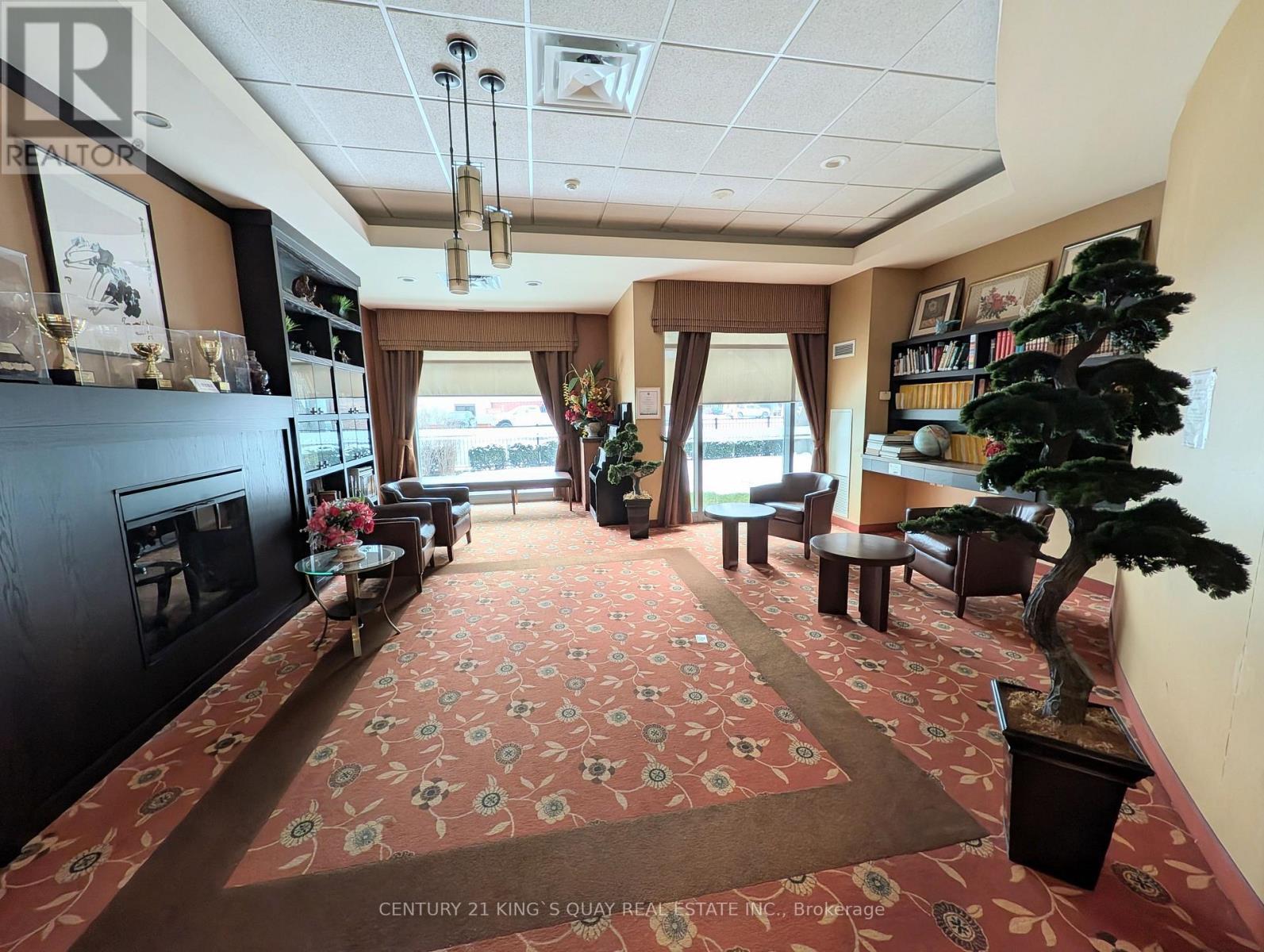 902 - 2020 Mcnicoll Avenue, Toronto, ON - Indoor With Fireplace