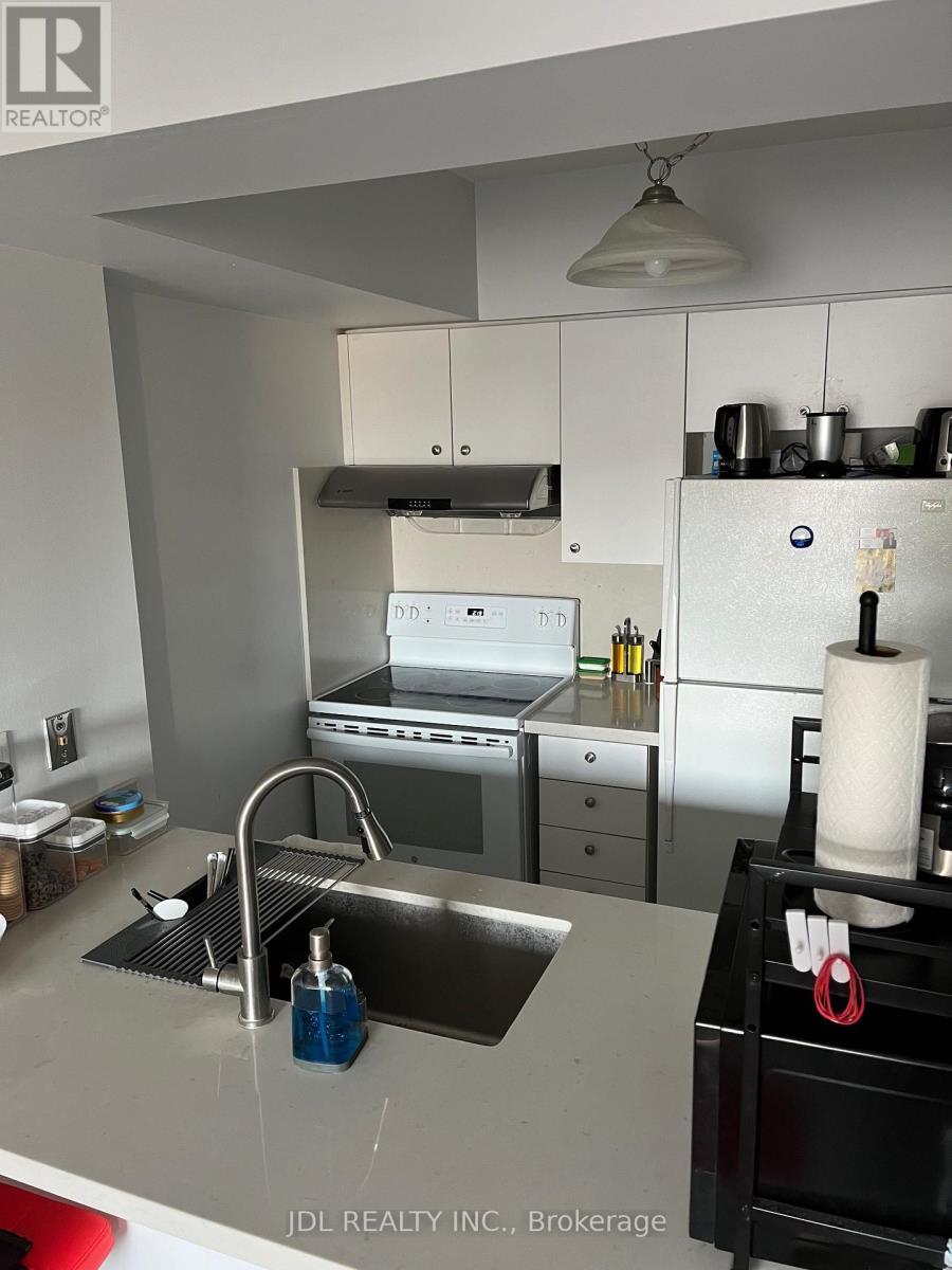 1610 - 887 Bay Street, Toronto, ON - Indoor Photo Showing Kitchen With Double Sink