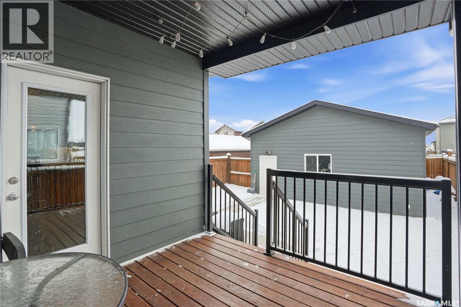 405 Golden Willow Way, Warman, SK - Outdoor With Deck Patio Veranda With Exterior