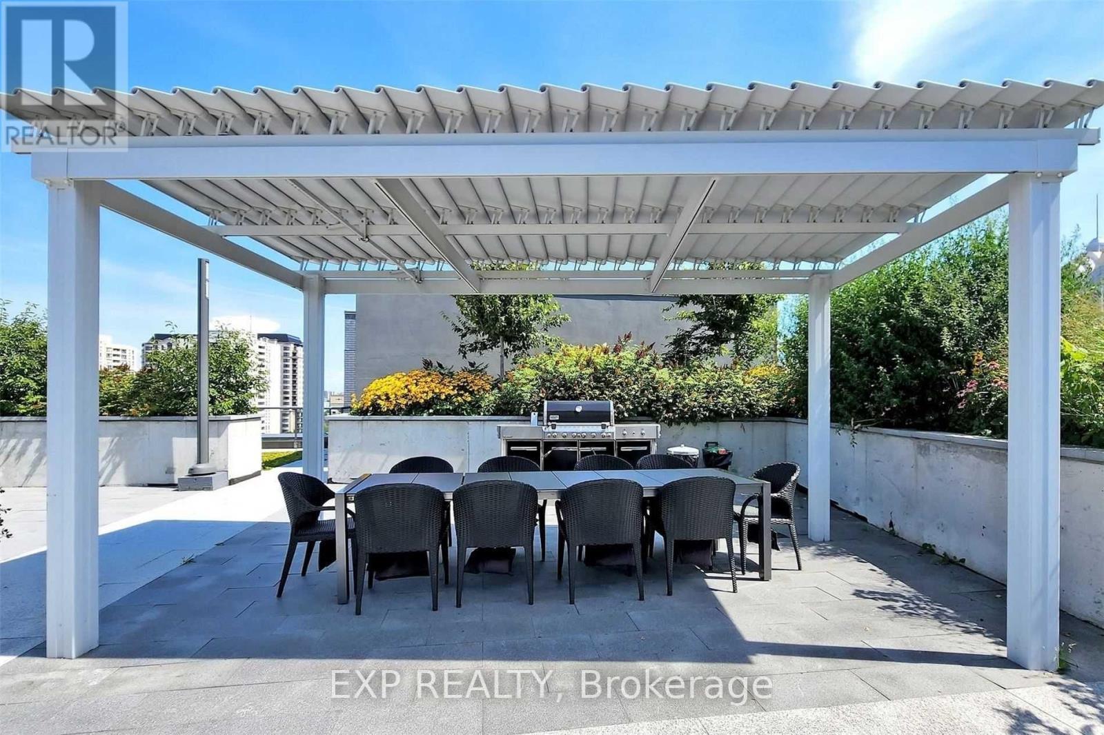 503 - 7 Kenaston Gardens, Toronto, ON - Outdoor With Deck Patio Veranda