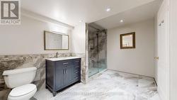 Basement bathroom -