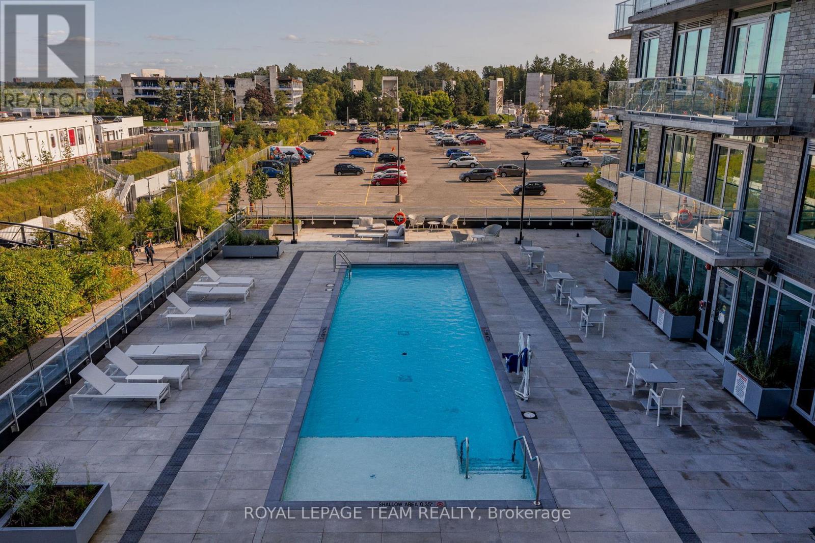 1110 - 111 Champagne Avenue S, Ottawa, ON - Outdoor With In Ground Pool