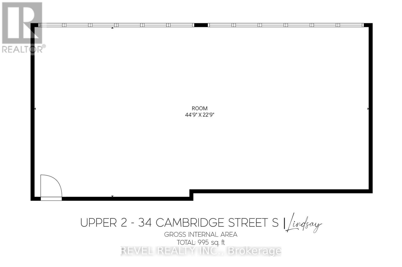 Upper 2 - 34 Cambridge Street S, Kawartha Lakes (Lindsay), ON