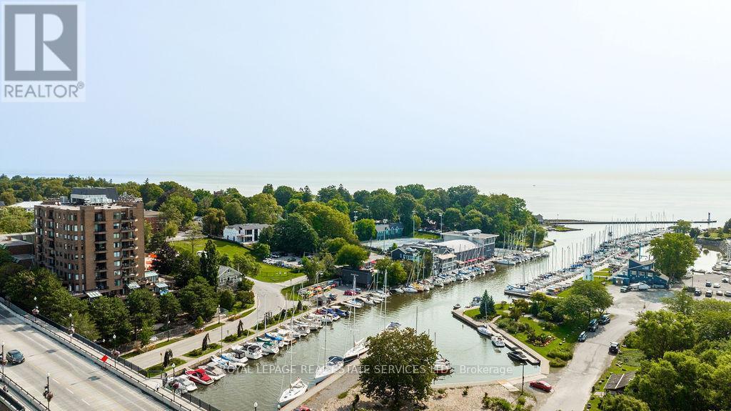 708 - 100 Lakeshore Road E, Oakville, ON - Outdoor With Body Of Water With View