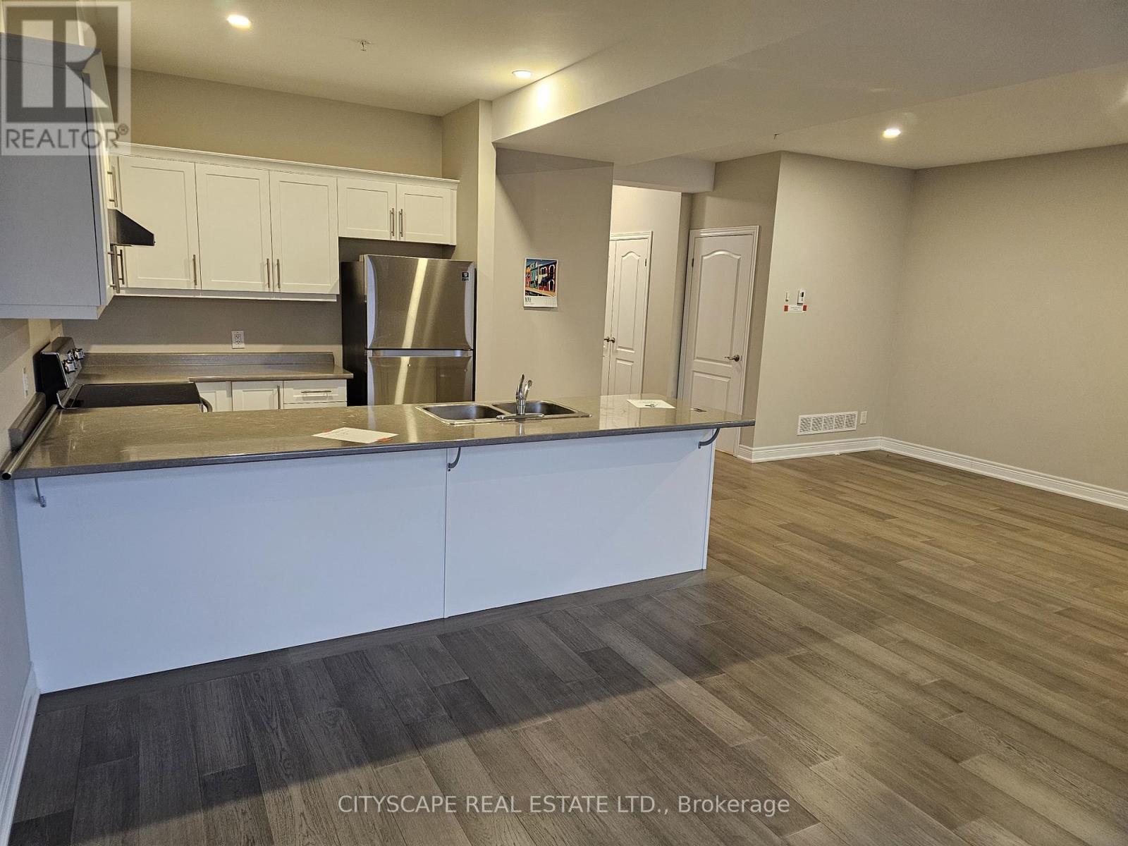 Open Concept Main Floor - 31 Corbin Street, St. Catharines, ON - Indoor Photo Showing Kitchen With Double Sink
