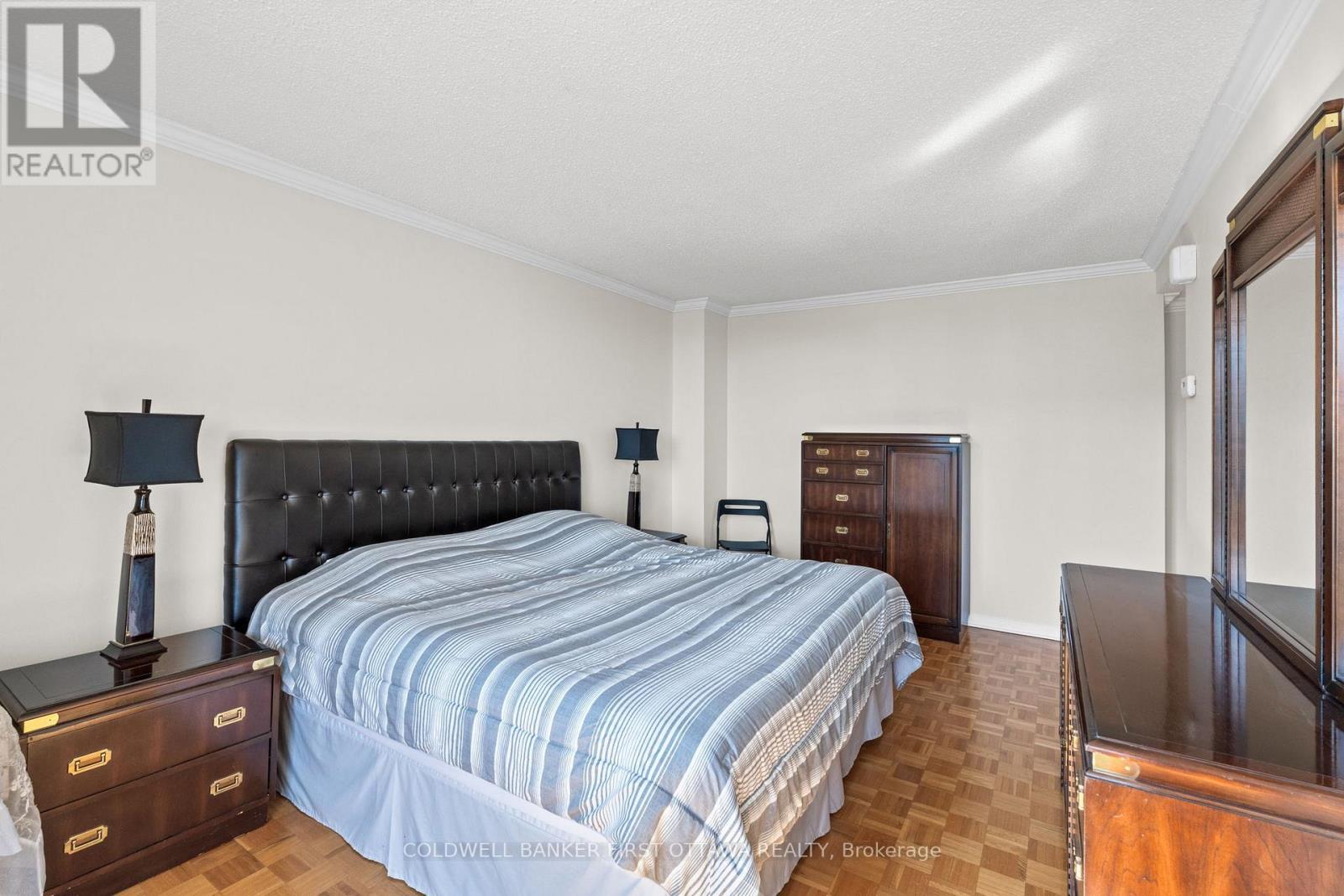 1706 - 265 Poulin Street, Ottawa, ON - Indoor Photo Showing Bedroom