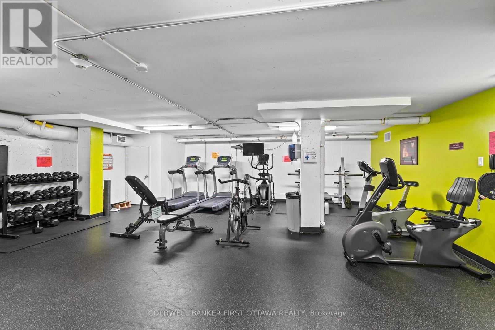 1706 - 265 Poulin Street, Ottawa, ON - Indoor Photo Showing Gym Room