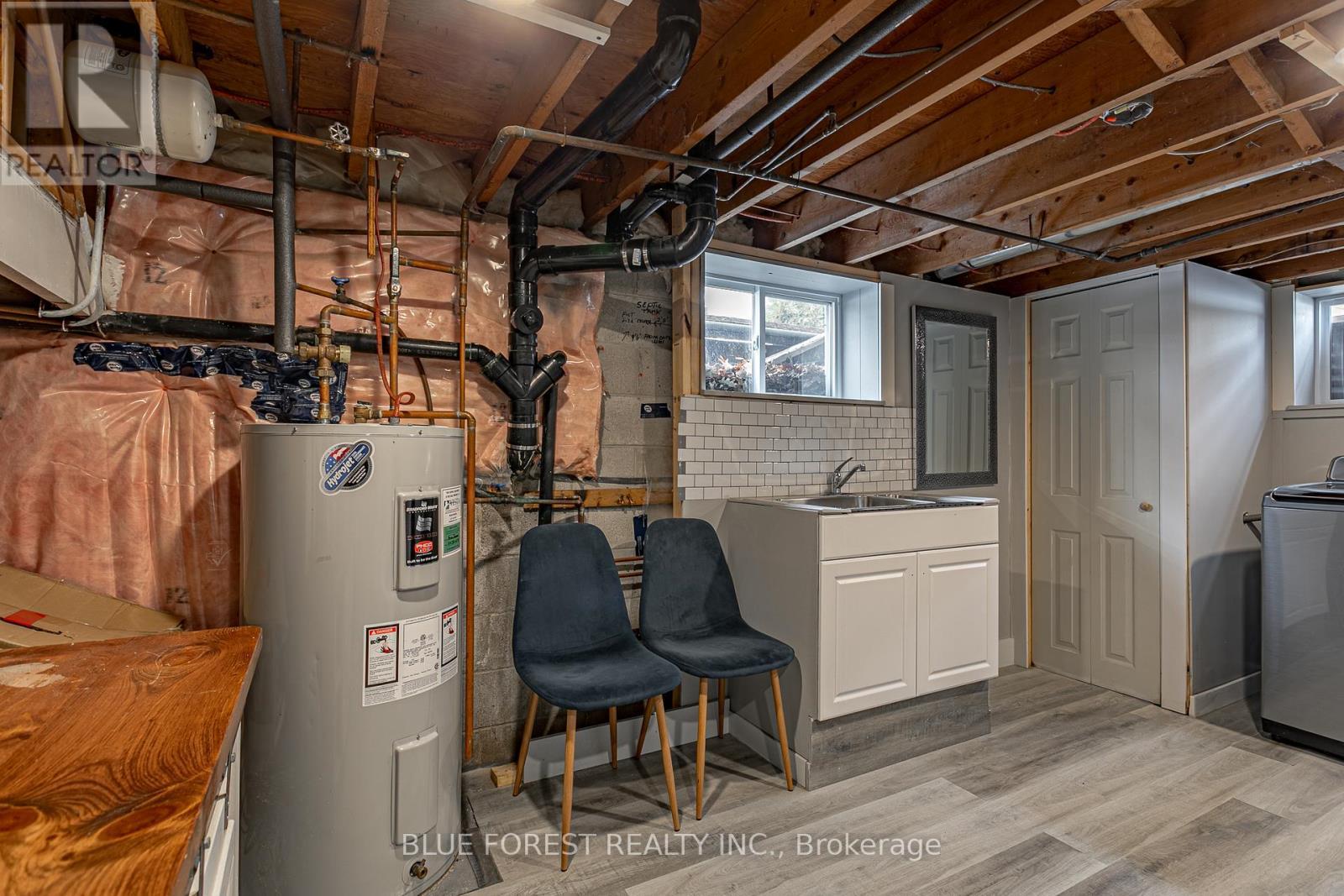 9716 Lakeshore Road, Lambton Shores (Grand Bend), ON - Indoor Photo Showing Basement