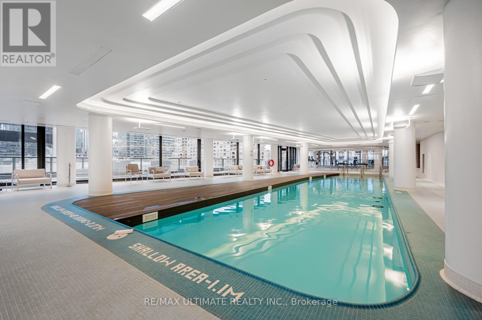 3405 - 11 Wellesley Street W, Toronto, ON - Indoor Photo Showing Other Room With In Ground Pool