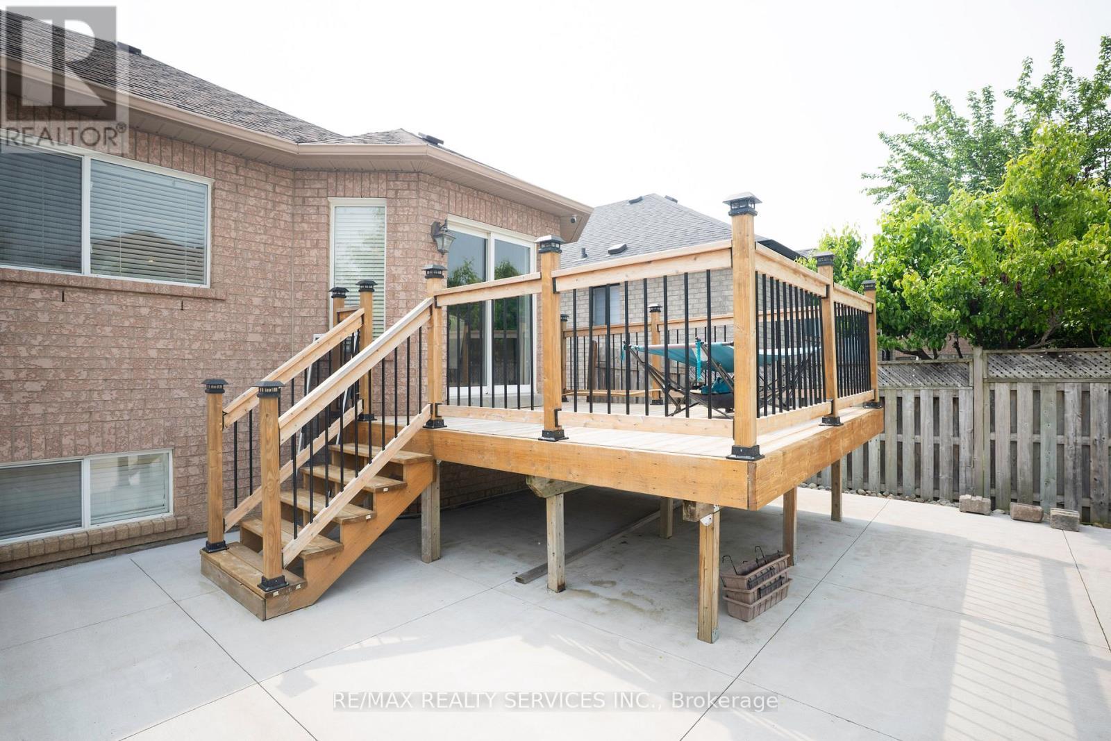Backyard Deck - 44 Edgar Road, Caledon, ON - Outdoor With Deck Patio Veranda With Exterior