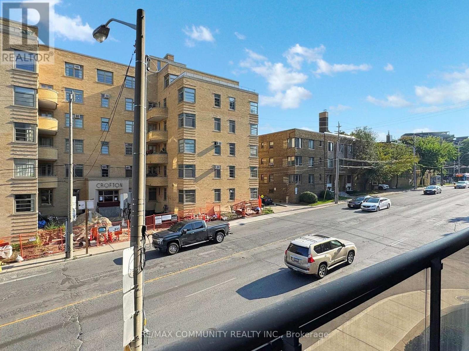 309 - 740 Eglinton Avenue W, Toronto, ON - Outdoor With Balcony With Facade