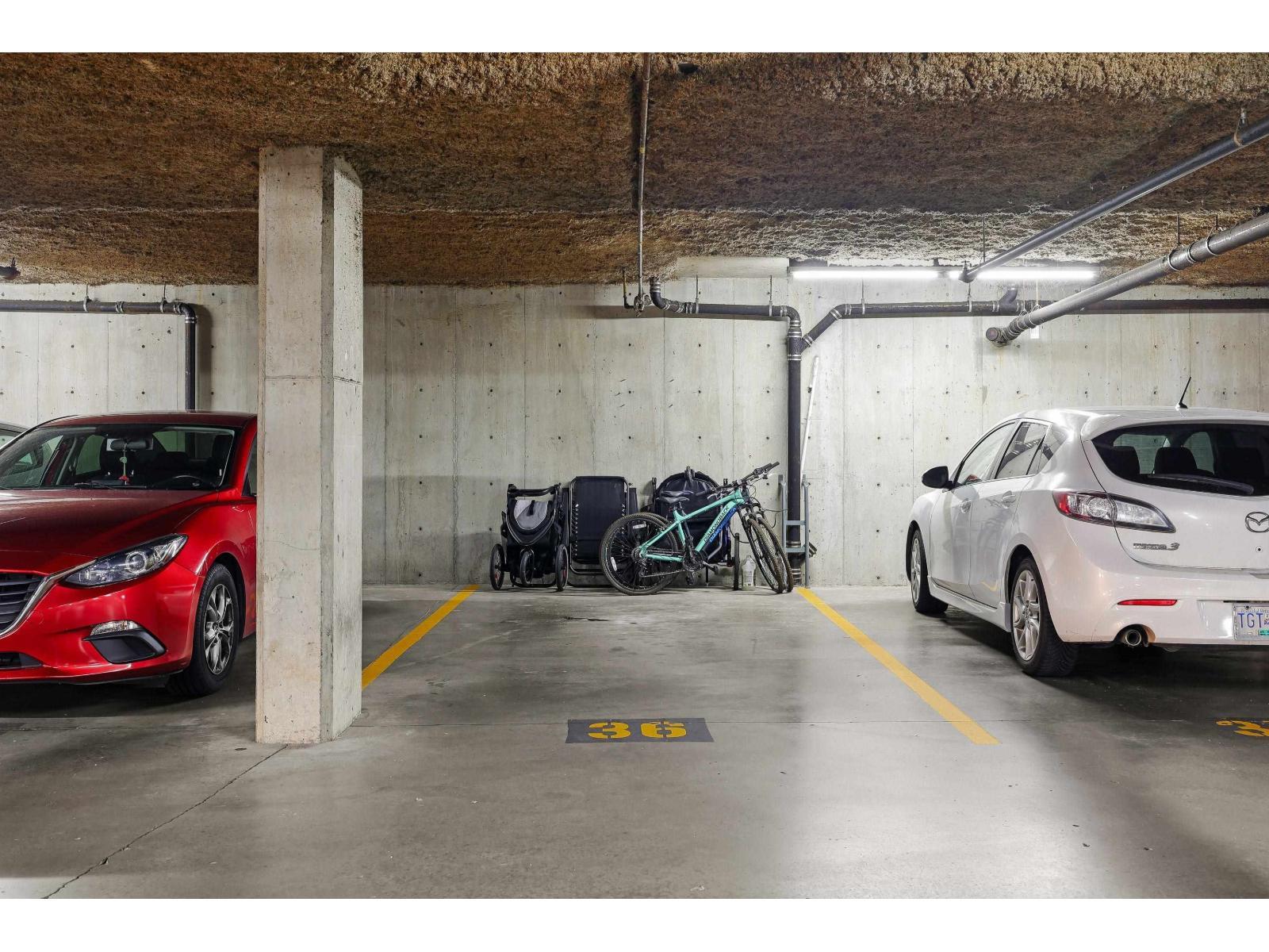 210 22025 48 Avenue, Langley, BC - Indoor Photo Showing Garage