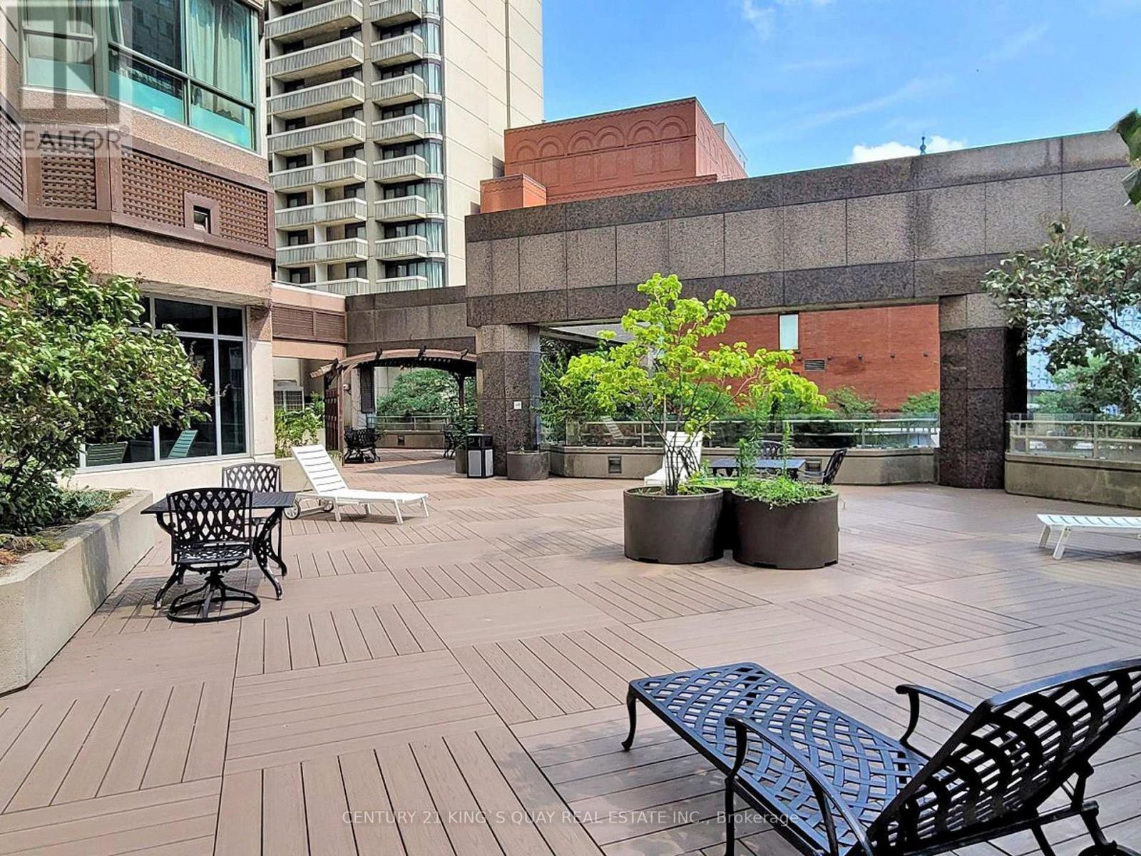 1900 - 38 Elm Street, Toronto, ON - Outdoor With Deck Patio Veranda