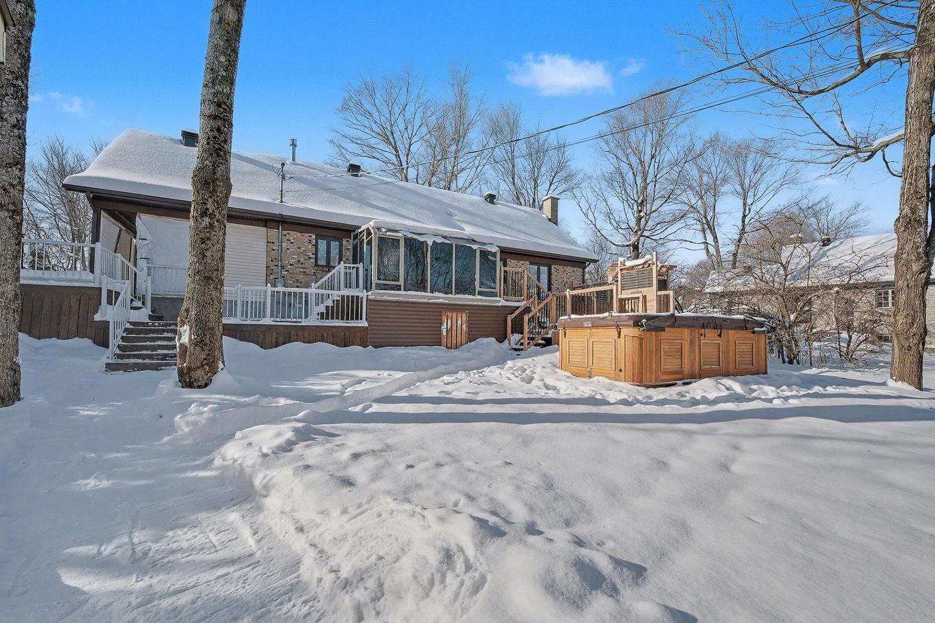 Backyard - 4107 Rue D'Estrées, Québec (La Haute-Saint-Charles), QC - Outdoor