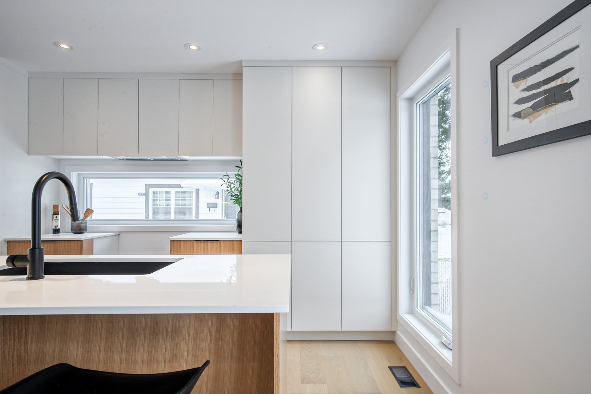Kitchen - 1300 Rue Montarville, Saint-Bruno-De-Montarville, QC - Indoor Photo Showing Kitchen With Upgraded Kitchen