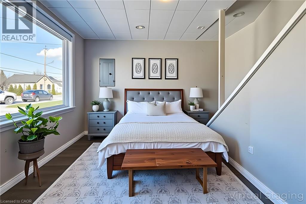 Virtual staging - 558 Barnaby Street, Hamilton, ON - Indoor Photo Showing Bedroom