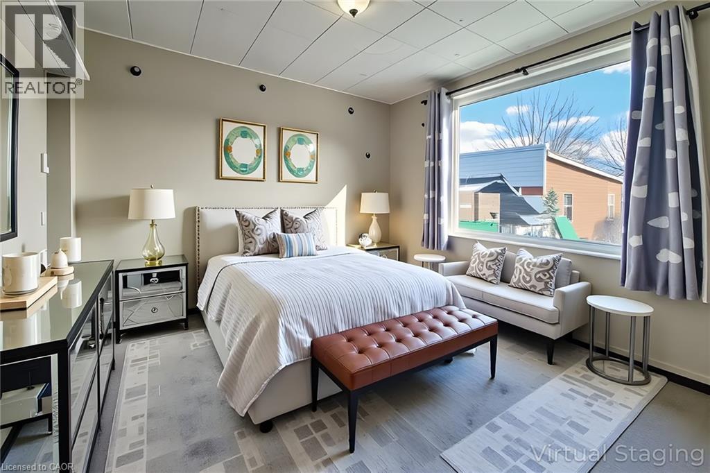 Virtual staging - 558 Barnaby Street, Hamilton, ON - Indoor Photo Showing Bedroom