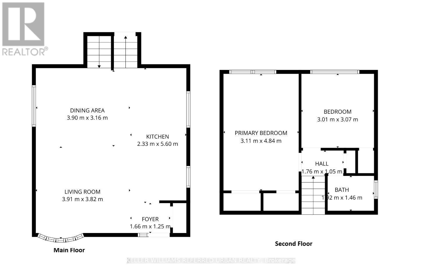 Floorplan - Main and Second floor - 15 Glenda Road, Toronto, ON - Other