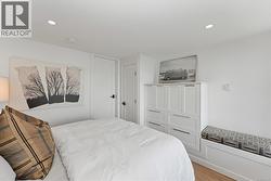 Second bedroom features generous closet and storage space -