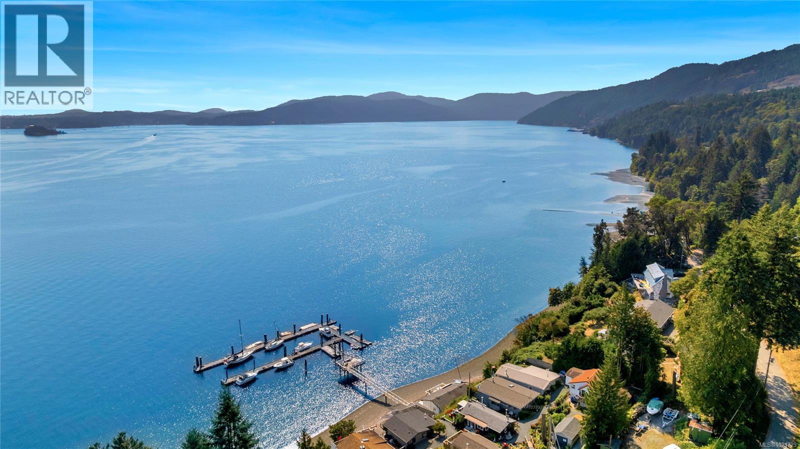 Expansive views of Saanich Inlet towards North and Central Saanich / Brentwood Bay - 4 1723 Sandy Beach Rd, Mill Bay, BC - Outdoor With Body Of Water With View