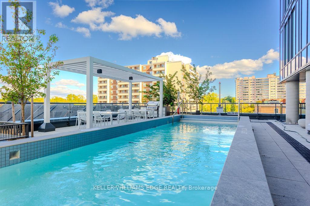 1207 - 370 Martha Street, Burlington, ON - Outdoor With In Ground Pool