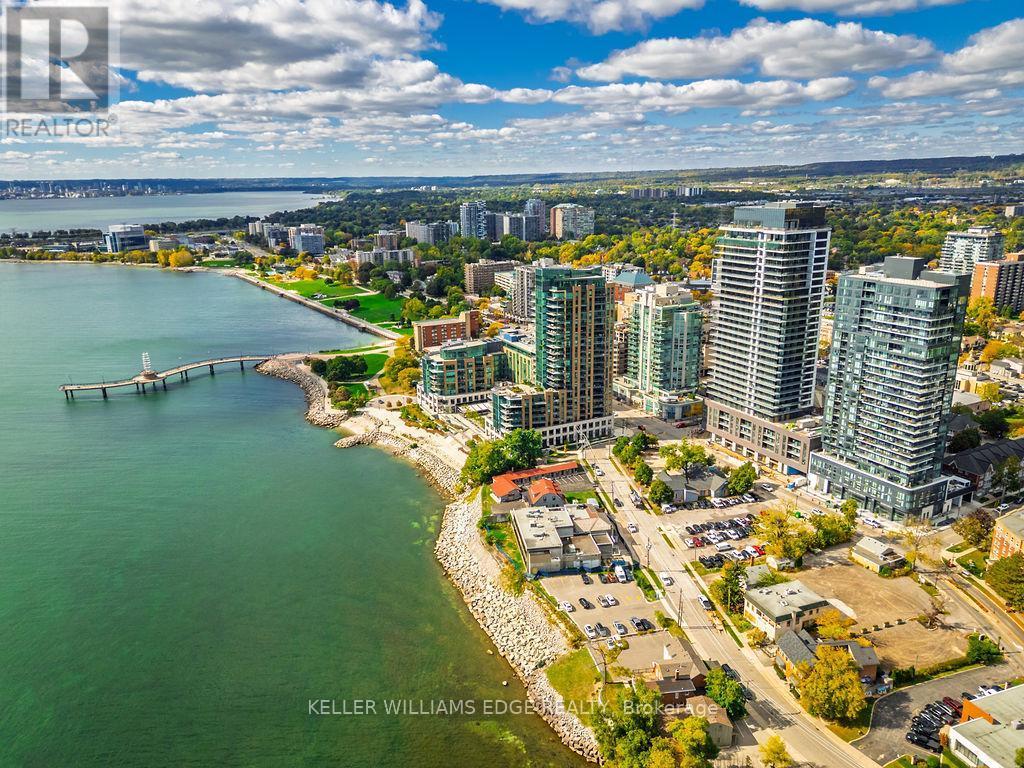 1207 - 370 Martha Street, Burlington, ON - Outdoor With Body Of Water With View