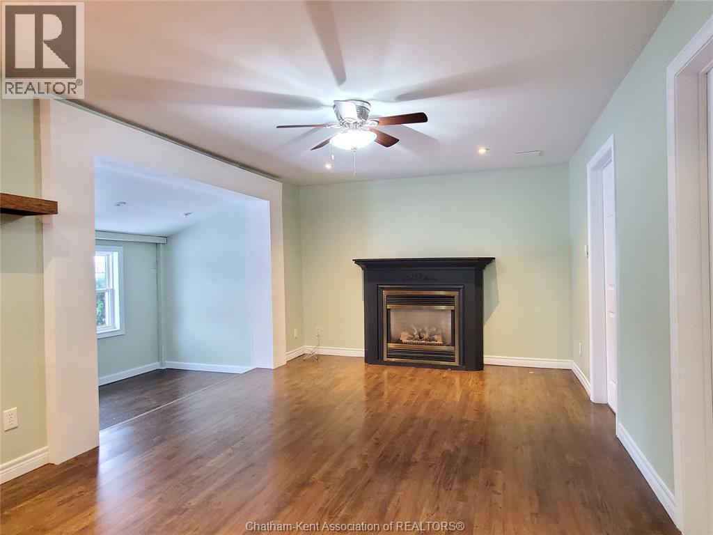 55 Campbell Street, Chatham, ON - Indoor Photo Showing Living Room With Fireplace