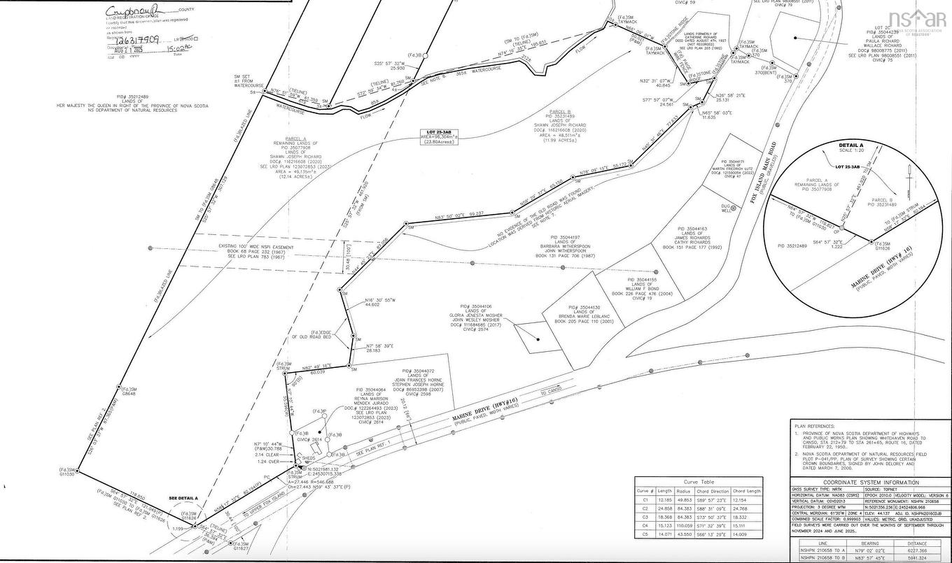 Lot 25-3Ab Highway 16, Fox Island Main, NS