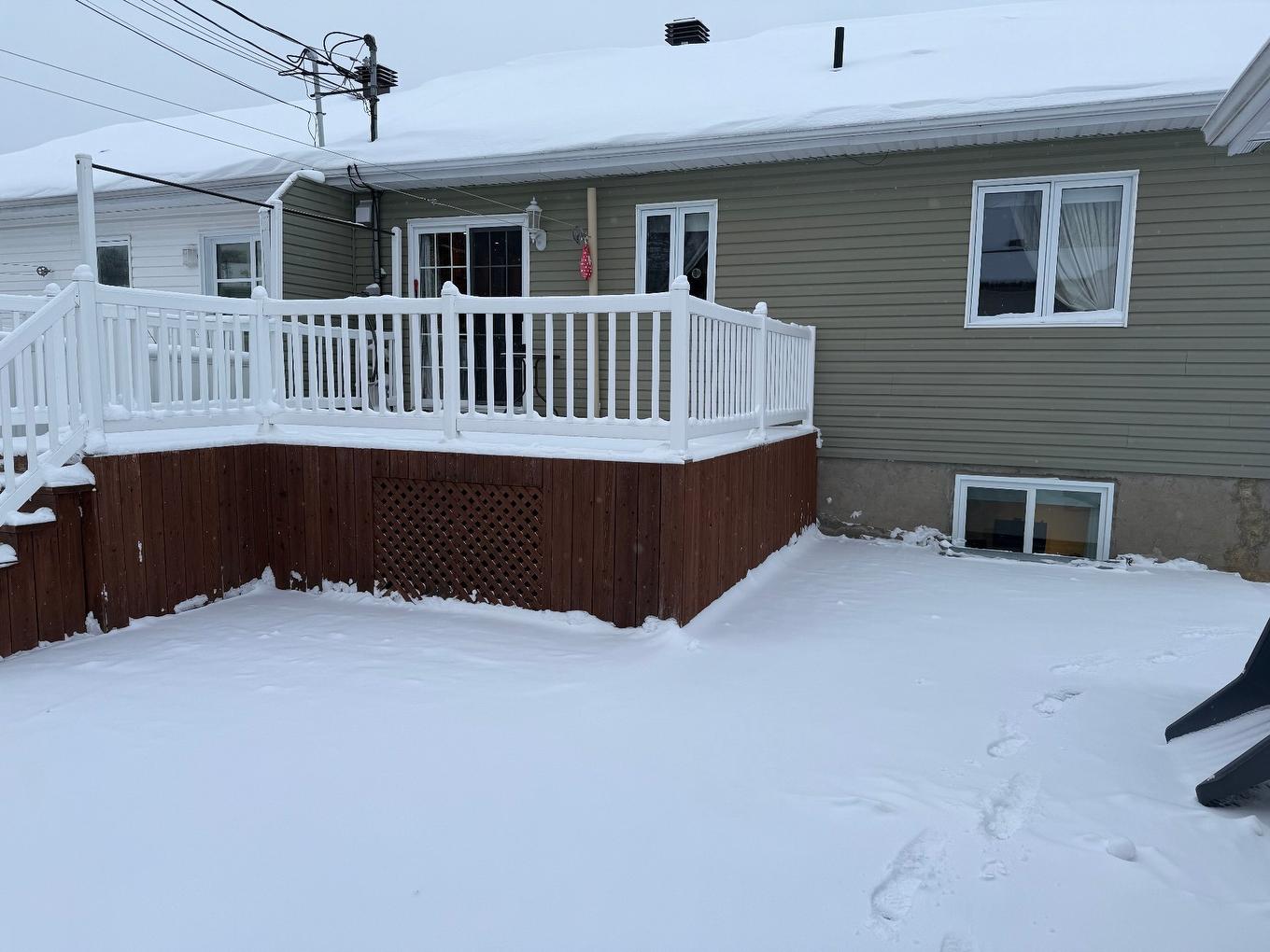 Façade - 2 Rue Jolivet, Rouyn-Noranda, QC - Outdoor With Deck Patio Veranda With Exterior