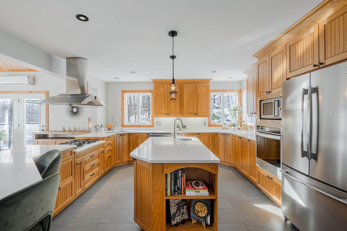 Kitchen - 2270 Ch. Deschesne, Saint-Denis-De-Brompton, QC - Indoor Photo Showing Kitchen With Upgraded Kitchen