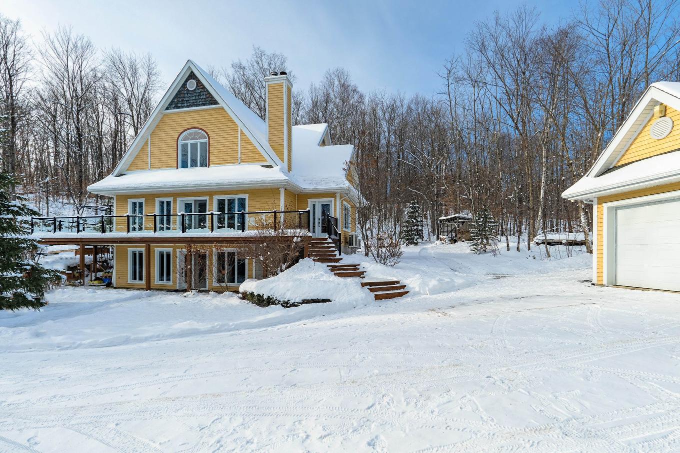 Exterior - 2270 Ch. Deschesne, Saint-Denis-De-Brompton, QC - Outdoor With Deck Patio Veranda