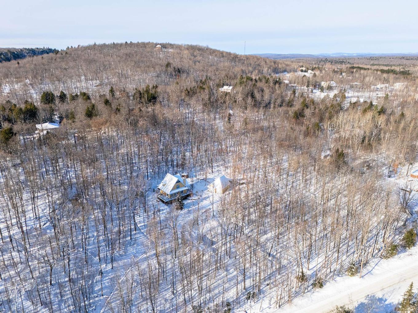 Aerial photo - 2270 Ch. Deschesne, Saint-Denis-De-Brompton, QC - Outdoor With View