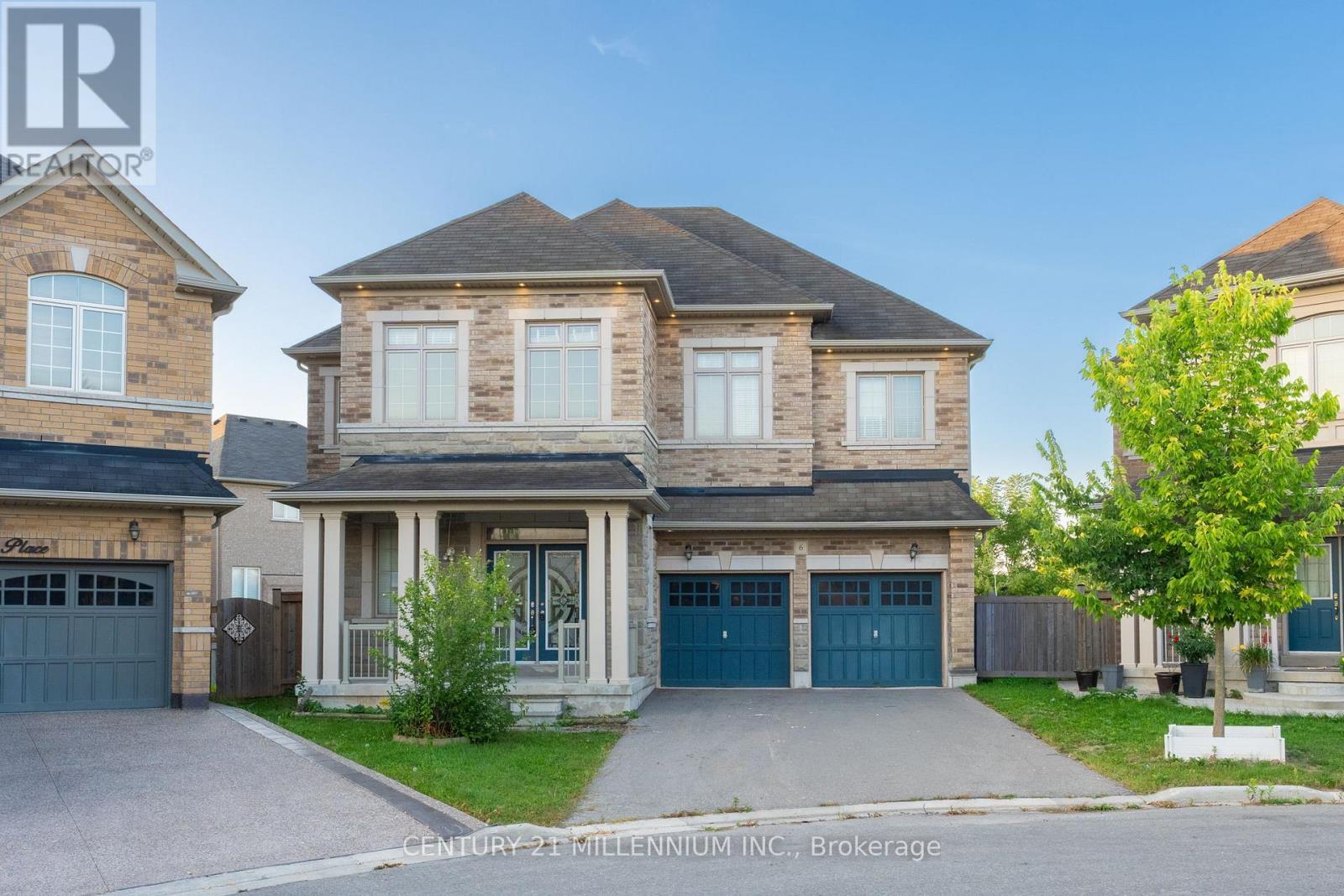 6 Ashfield Place, Brampton, ON - Outdoor With Facade