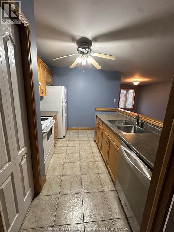 4316 Tumbleweed Crescent, Windsor, ON - Indoor Photo Showing Kitchen With Double Sink