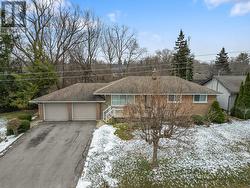 Double garage with double paved driveway -