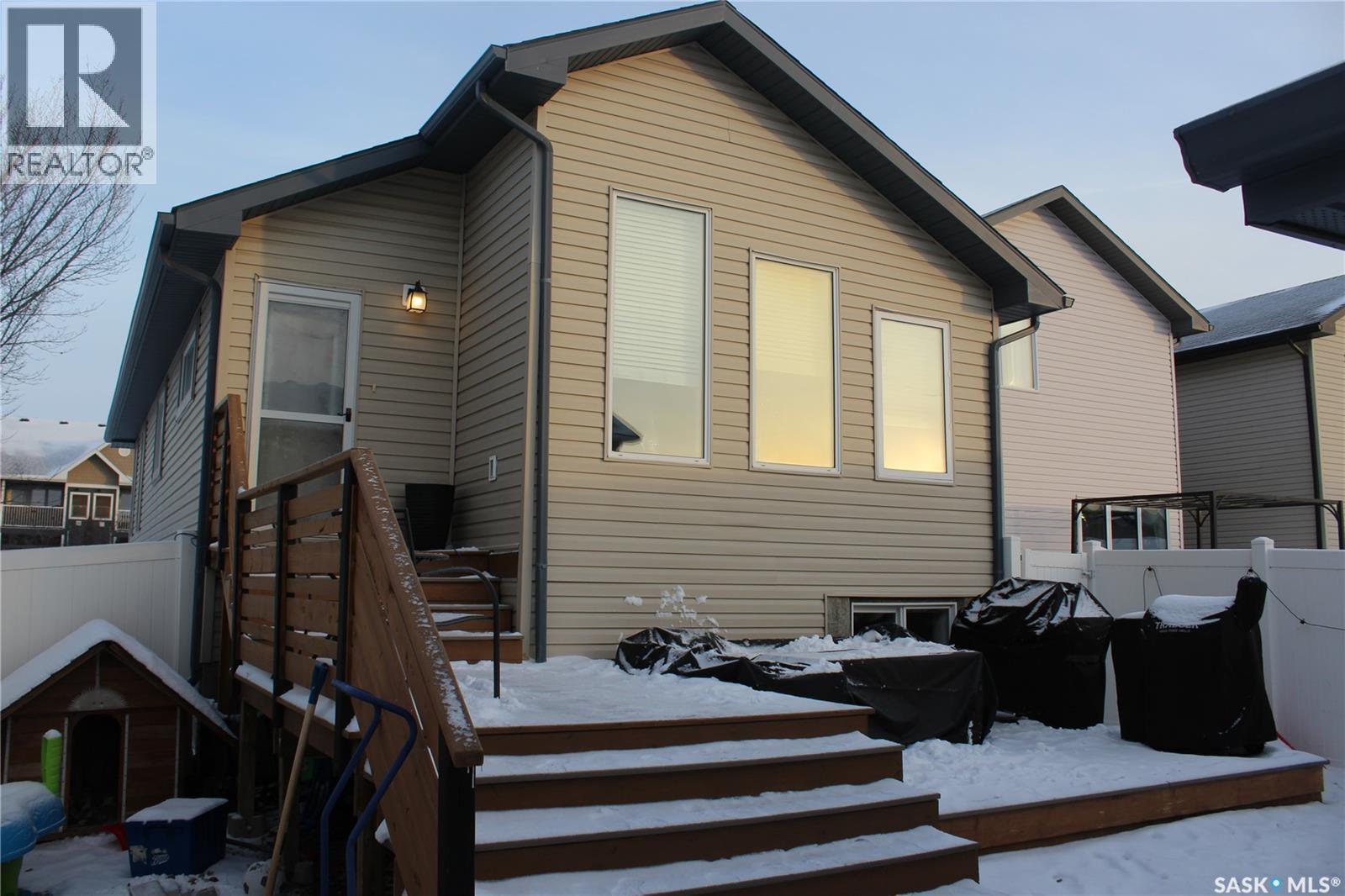 3330 Green Moss Lane, Regina, SK - Outdoor With Deck Patio Veranda With Exterior