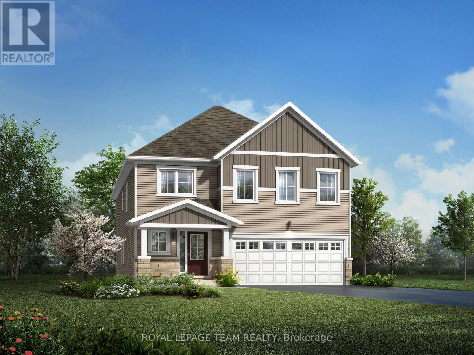 Images provided are to showcase builder finishes - 919 Finescale Way, Ottawa, ON - Outdoor With Facade