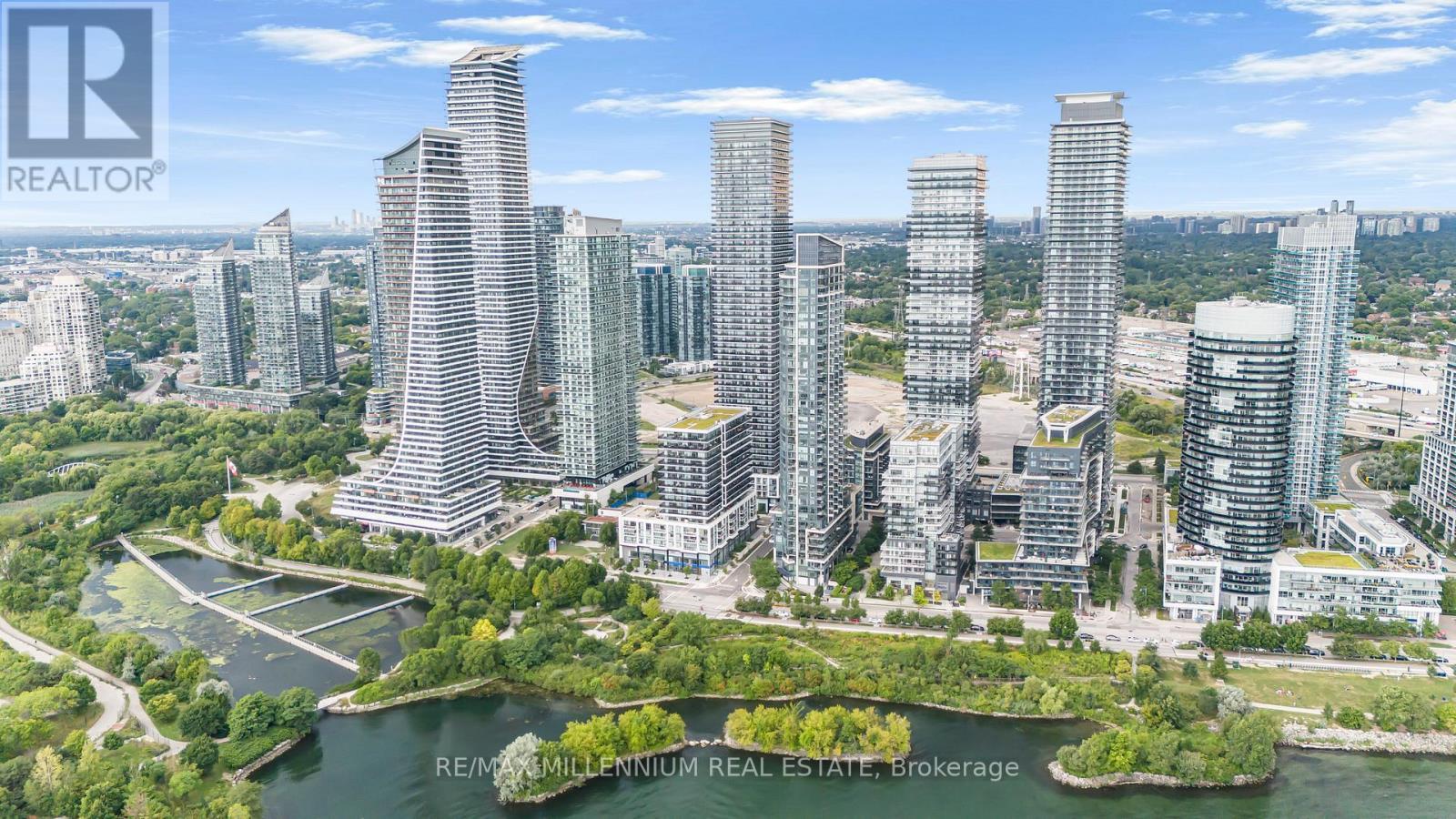 316 - 65 Annie Craig Drive N, Toronto, ON - Outdoor With Body Of Water With View