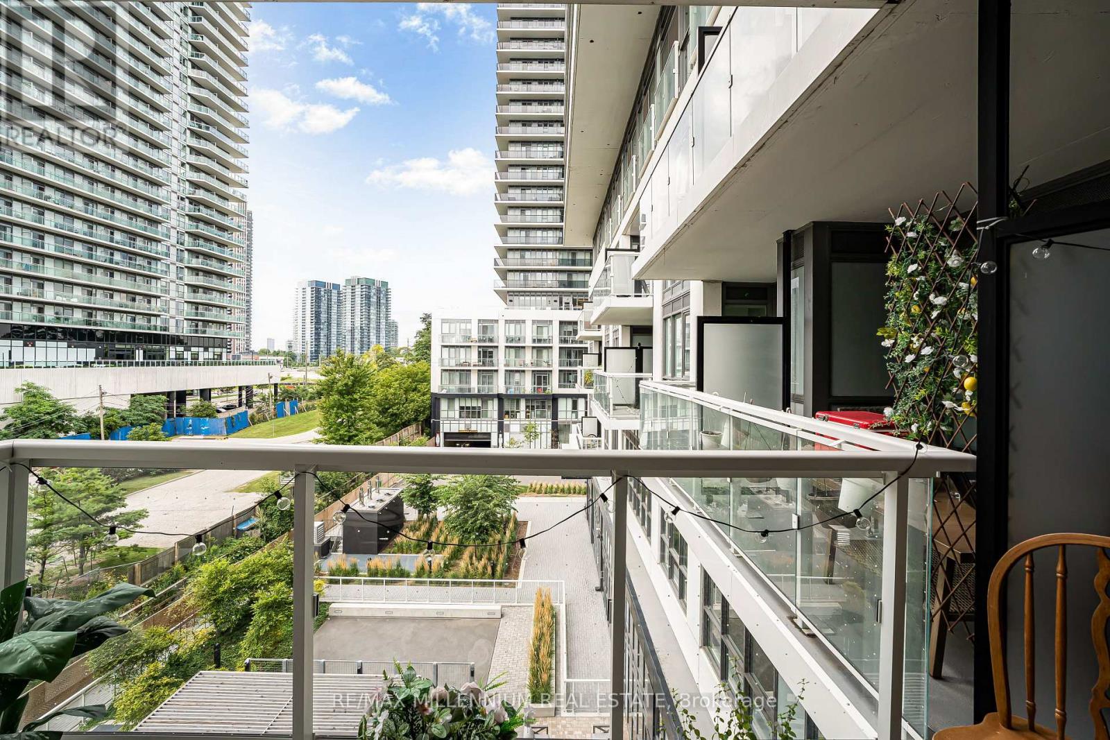 316 - 65 Annie Craig Drive N, Toronto, ON - Outdoor With Balcony
