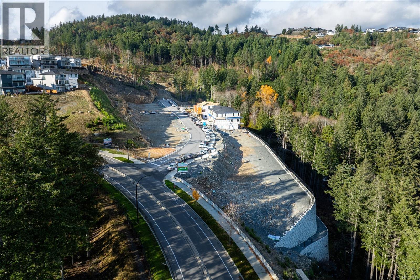 View of property location featuring a forest - 1204 Cedarbrook Way, Langford, BC